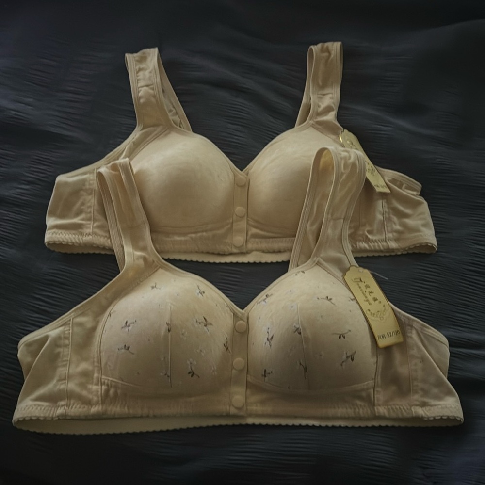 NWT Two Front Closing Bralettes